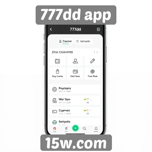 Funcionalidades principais do 777dd app